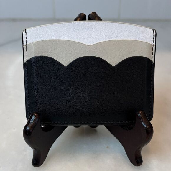 Kate Spade New York Card Holder Wallet Leather Gemma Small Slim Scallop main image 11